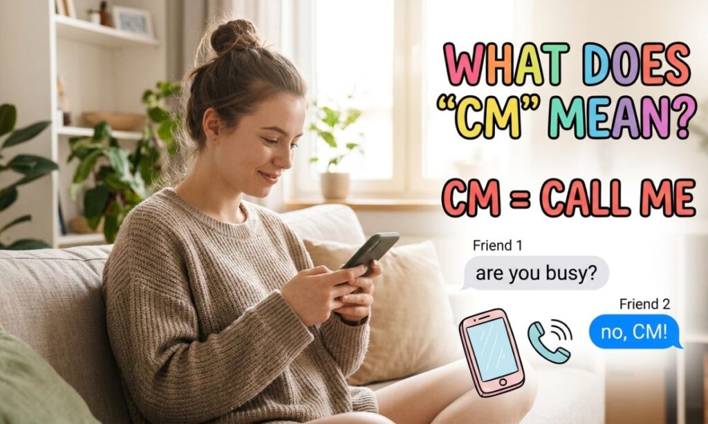 CM Meaning in Text