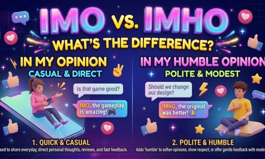 IMO vs. IMHO What’s the Difference