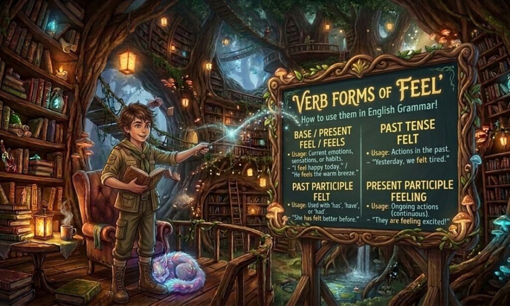 Understanding the Verb Forms of Feel in English Grammar