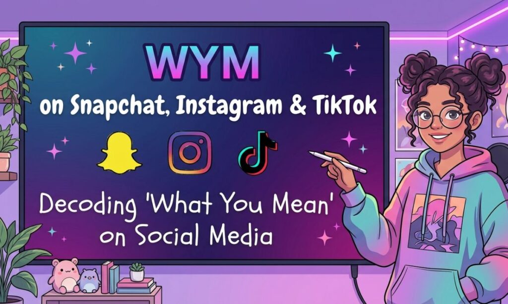 WYM on Snapchat, Instagram, and TikTok