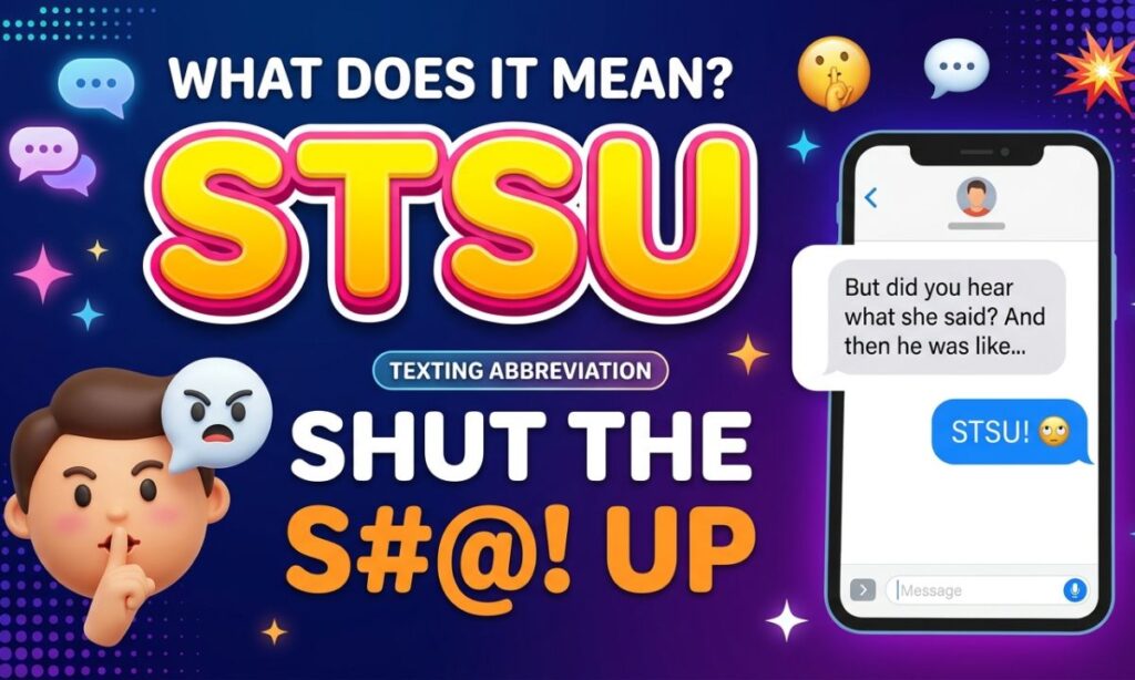 What Does STSU Mean i