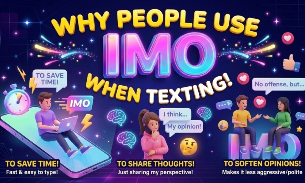 Why People Use IMO in Messages