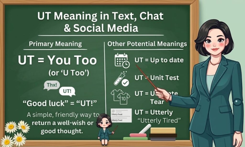Why People Use UT in Texting